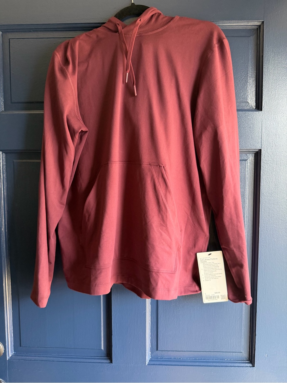 Lululemon Soft Jersey Pullover Hoodie - Garnet - NWT